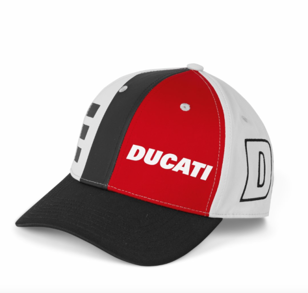 GORRO DUCATI EXPLORER ROJO BLANCO NEGRO